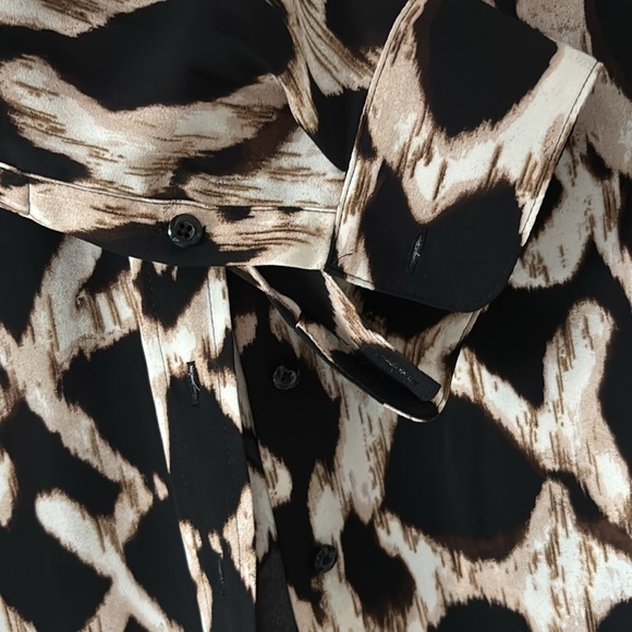 Investment Petites Olivia Blouse Shirt Ikat PS - Picture 4 of 6